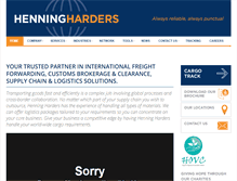 Tablet Screenshot of harders.com.au
